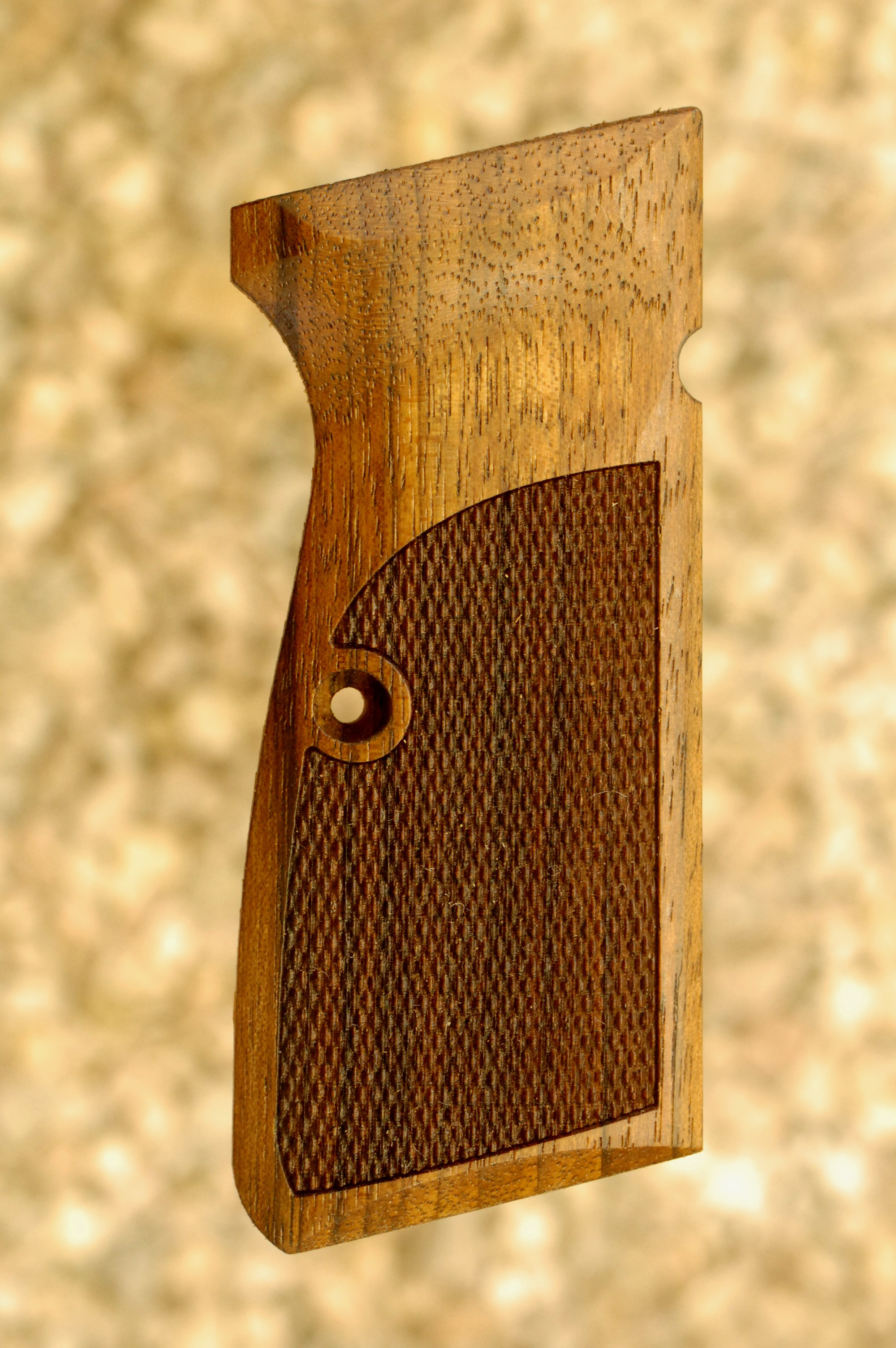 Browning Hi Power grips Turkish Walnut wood hand made ffkgg 