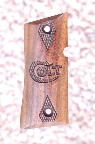 COLT MUSTANG grips (ckrd diamonds+ logo)