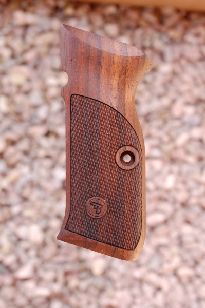 New Hardwood Handmade Grip For CZ-75/CZ-85 Full Size Grips Haft check wood 