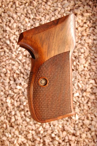 SIG P210A American grips (checkered back)