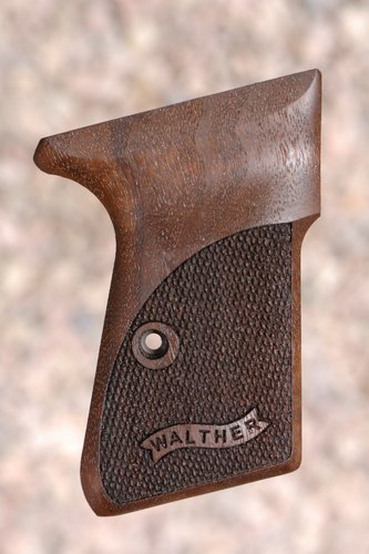 WALTHER PP GRIPS (checkered+logo)